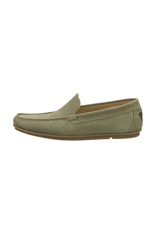 Gant mocasini din piele intoarsa Wilmon piele întoarsă bej 30633914.G183