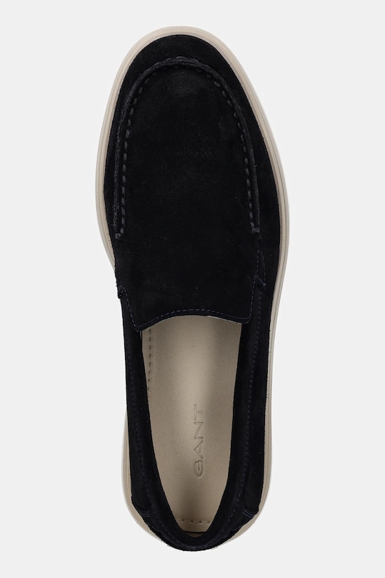 Gant mocasini din piele intoarsa Boery bleumarin 30673849.G69