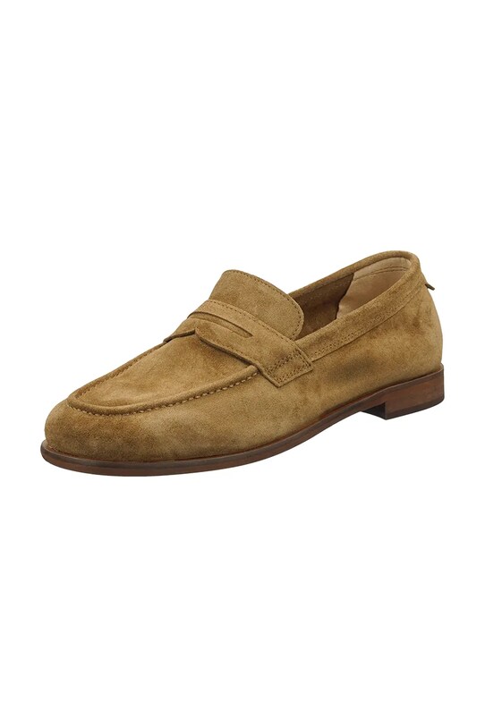 Gant mocasini din piele intoarsa Kemood 30673878.G771 maro SS25