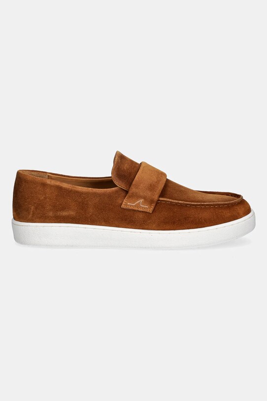 Paul&Shark mocasini din piele intoarsa 25418014.421 maro SS25