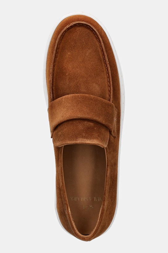 Mokasinke od brušene kože Paul&Shark smeđa 25418014.421