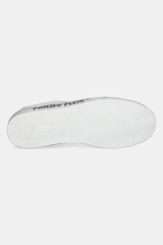 Шкіряні кросівки Philipp Plein Lo-Top Retrokickz TM USC0634.PLE005N.0114 білий