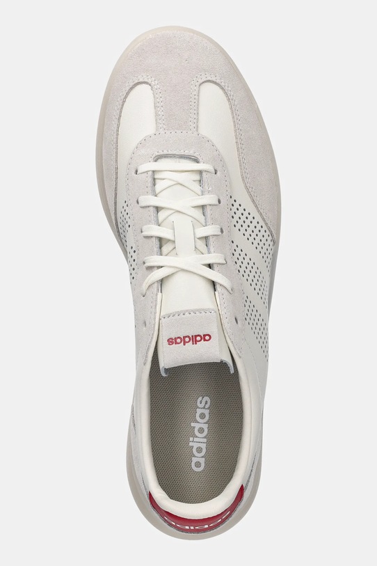 Δερμάτινα αθλητικά παπούτσια adidas Barreda Decode V2 μπεζ JP9672