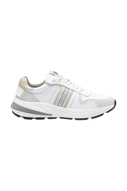 Bogner sneakers in pelle CHICAGO 1 pelle rivestita bianco 12521455