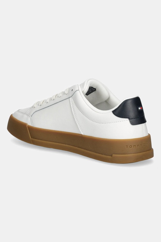 Obuwie Tommy Hilfiger sneakersy TH COURT MIX LTH FM0FM05489 biały
