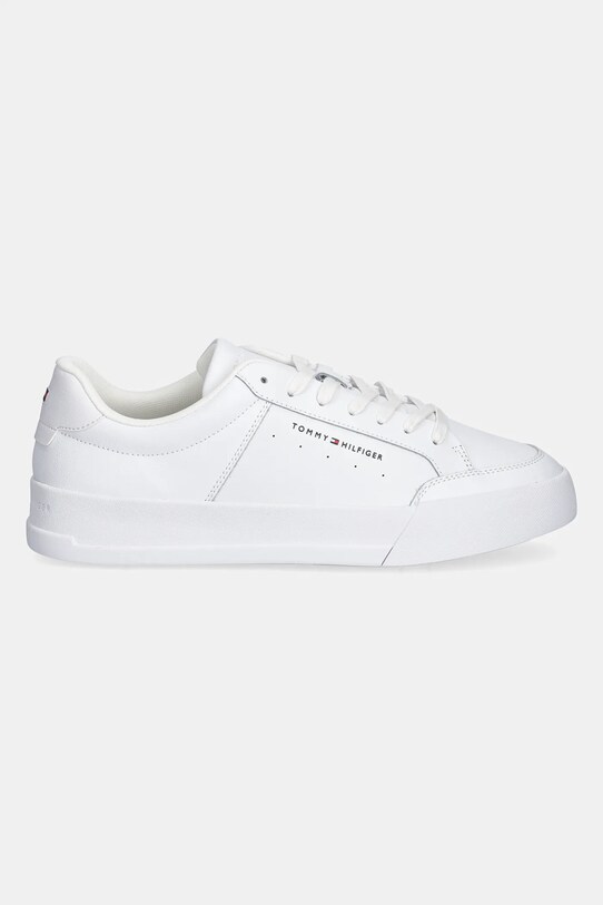 Маратонки Tommy Hilfiger TH COURT MIX LTH FM0FM05489 бял SS25
