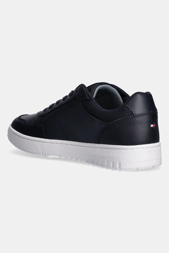 Obuća Tenisice Tommy Hilfiger TH BASKET CORE LTH PINPERF FM0FM05466 mornarsko plava