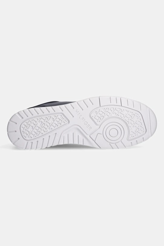 Tenisice Tommy Hilfiger TH BASKET CORE LTH PINPERF FM0FM05466 mornarsko plava