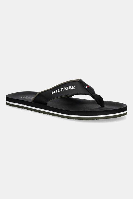 Вьетнамки Tommy Hilfiger PADDED COMFORT HILFIGER B SANDAL чёрный FM0FM05440