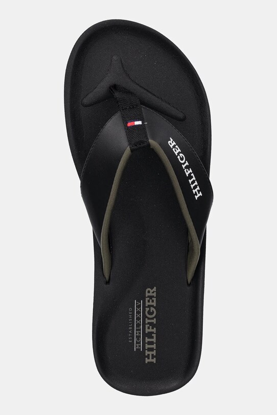 Вьетнамки Tommy Hilfiger PADDED COMFORT HILFIGER B SANDAL чёрный FM0FM05440