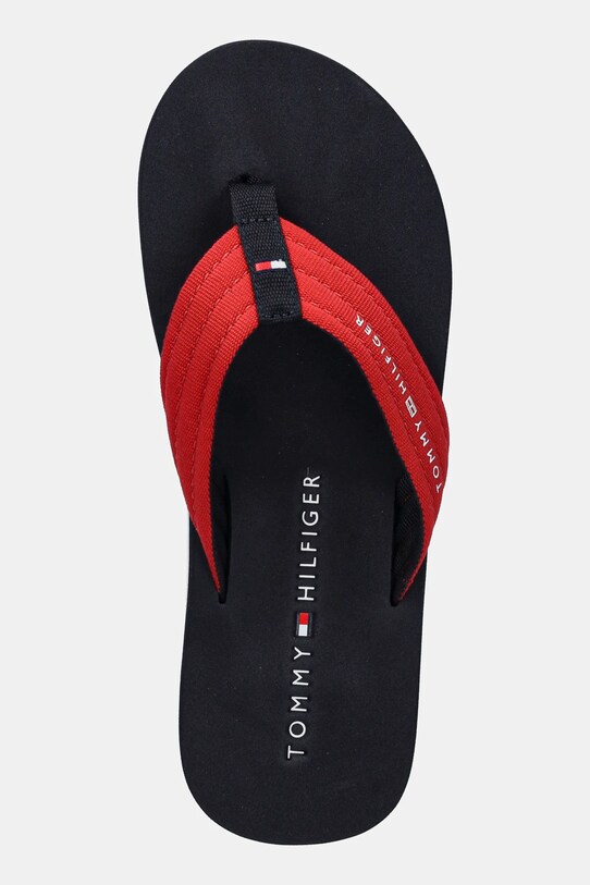 Tommy Hilfiger șlapi HILFIGER NYC BEACH SANDAL rosu FM0FM05437
