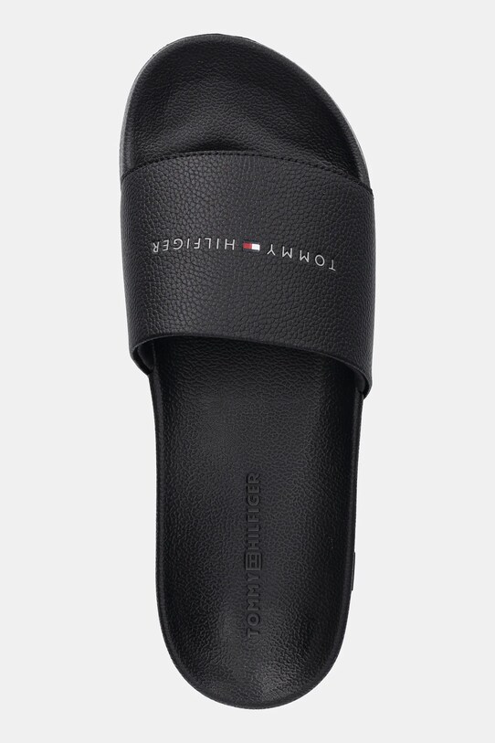 Tommy Hilfiger papuci HILIFGER NYC POOL SLIDE negru FM0FM05432