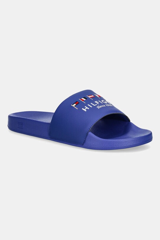 Tommy Hilfiger ciabatte slide HILFIGER FLAGS POOL SLIDE blu FM0FM05431