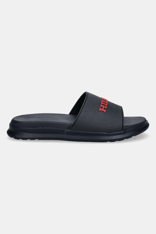 Tommy Hilfiger klapki DUAL DENSITY HILFIGER POOL SLIDE FM0FM05430 granatowy SS25