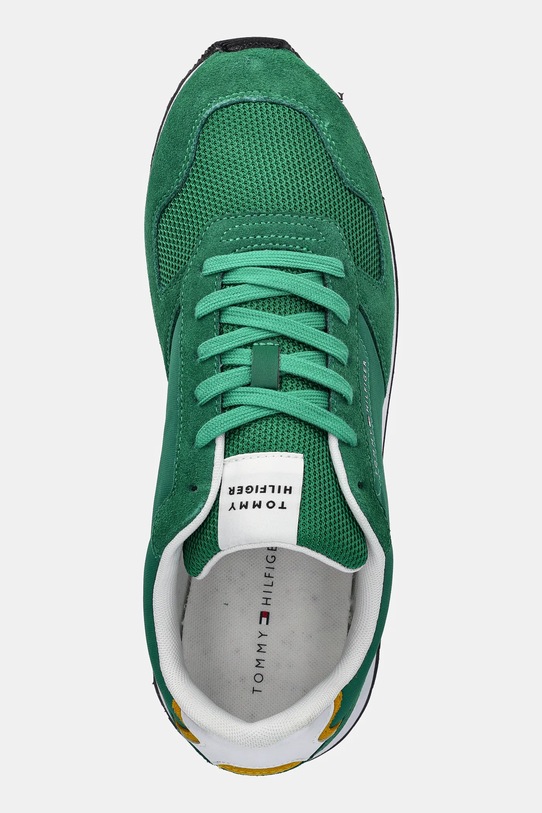 Кроссовки Tommy Hilfiger NEW EVA RUNNER SUMMER NYLON POP зелёный FM0FM05427