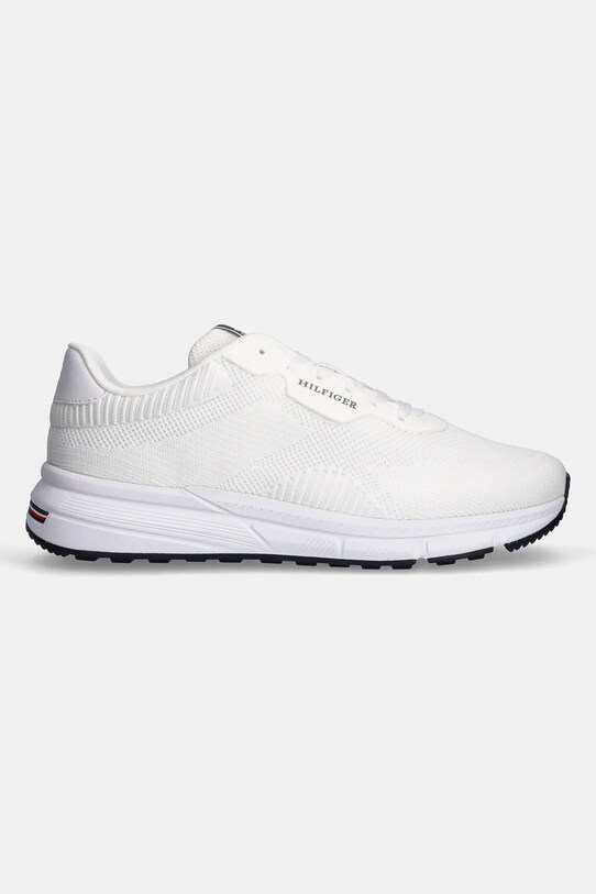 Tommy Hilfiger sneakers LIGHTWEIGHT RWB KNIT FM0FM05423 alb SS25
