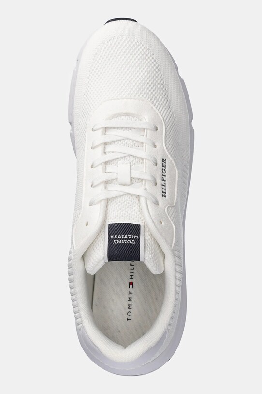 Tommy Hilfiger sneakers LIGHTWEIGHT RWB KNIT alb FM0FM05423