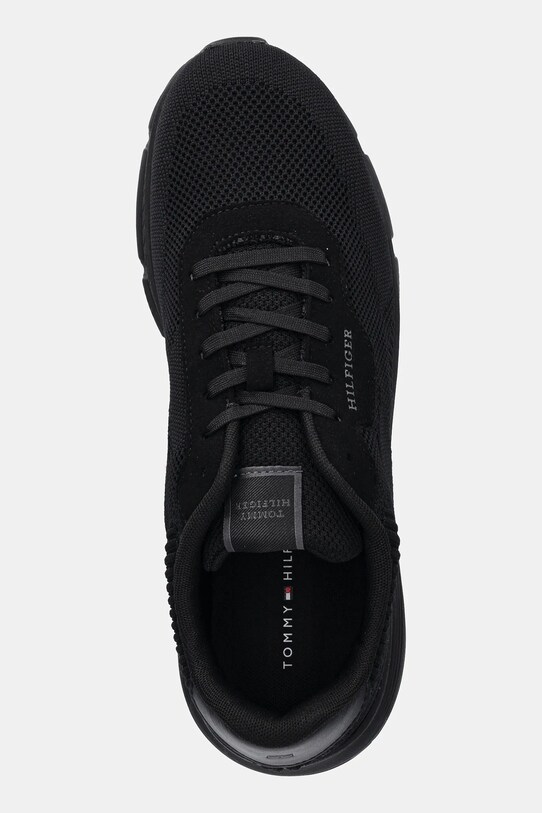 Tenisice Tommy Hilfiger LIGHTWEIGHT RWB KNIT crna FM0FM05423