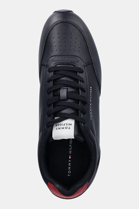 Αθλητικά Tommy Hilfiger LO RUNNER PU MIX σκούρο μπλε FM0FM05419
