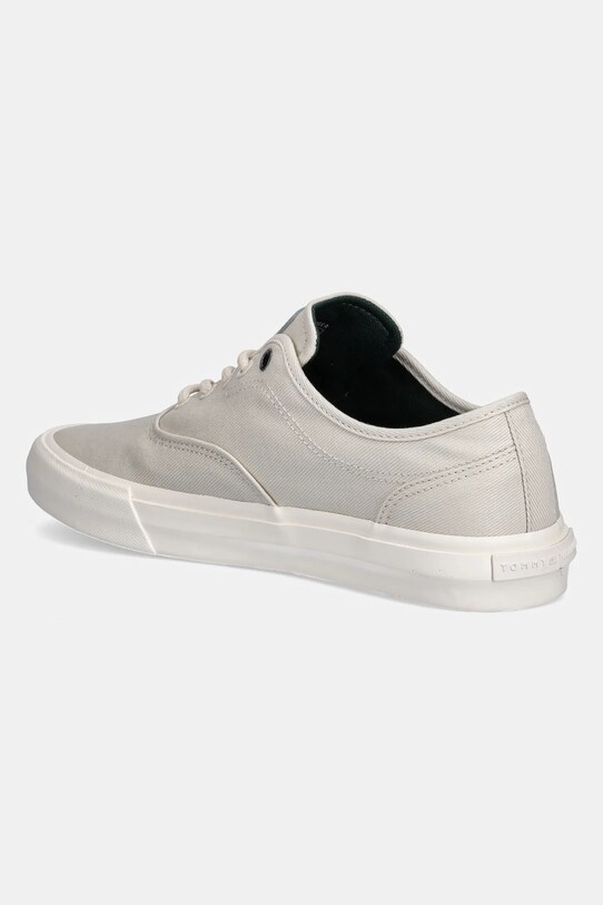 Παπούτσια Πάνινα παπούτσια Tommy Hilfiger TH HI VULC LOW OXFORD TWILL FM0FM05400 μπεζ