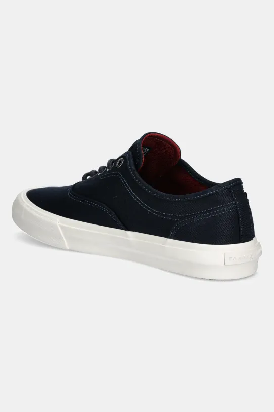 Scarpe Tommy Hilfiger scarpe da ginnastica TH HI VULC LOW OXFORD TWILL FM0FM05400 blu navy