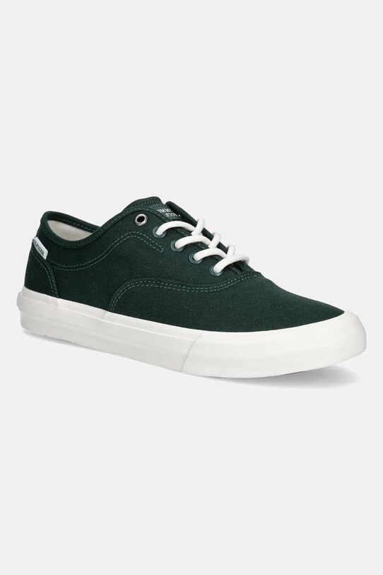 Кеды Tommy Hilfiger TH HI VULC LOW OXFORD TWILL Planet friendly зелёный FM0FM05400