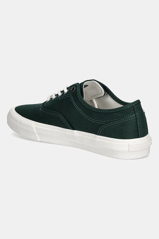 Обувь Кеды Tommy Hilfiger TH HI VULC LOW OXFORD TWILL FM0FM05400 зелёный