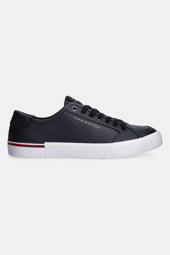 Шкіряні кросівки Tommy Hilfiger CORE CORPORATE VULC LEATHER FM0FM05399 темно-синій SS25