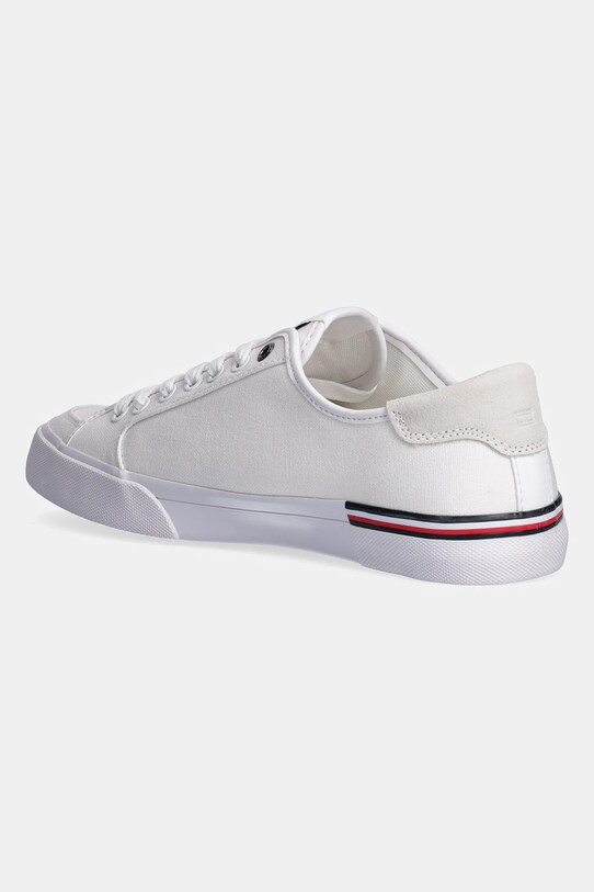 Obuwie Tommy Hilfiger sneakersy CORE CORPORATE VULC CANVAS FM0FM05398 biały