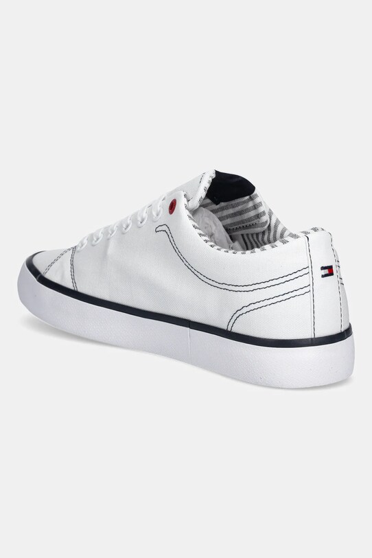 Παπούτσια Πάνινα παπούτσια Tommy Hilfiger TH HI VULC LOW CORE ITHACA FM0FM05397 λευκό