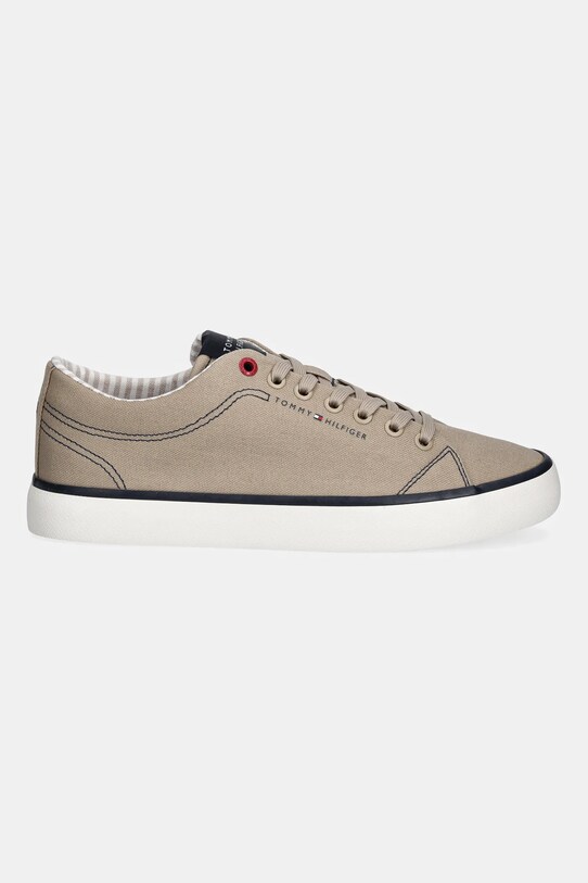 Tenisky Tommy Hilfiger TH HI VULC LOW CORE ITHACA FM0FM05397 hnedá SS25