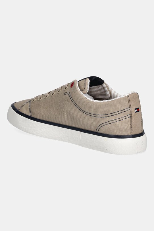 Obuv Tenisky Tommy Hilfiger TH HI VULC LOW CORE ITHACA FM0FM05397 hnedá