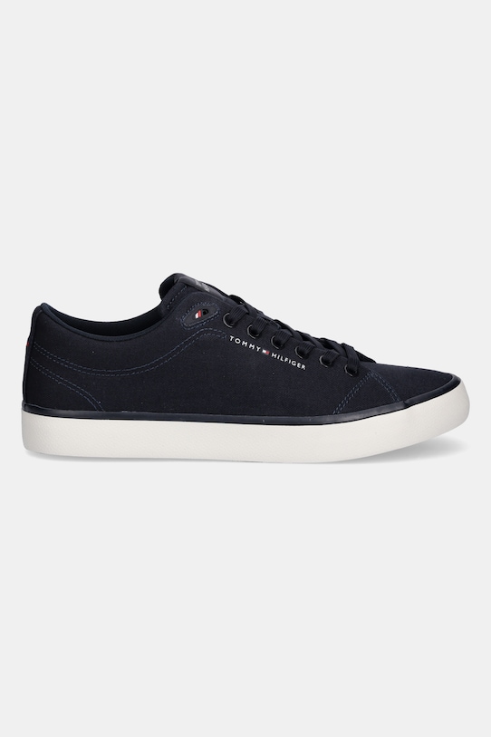 Кеди Tommy Hilfiger TH HI VULC LOW CORE CANVAS FM0FM05396 темно-синій SS25
