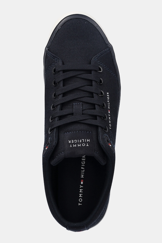 Кеди Tommy Hilfiger TH HI VULC LOW CORE CANVAS темно-синій FM0FM05396