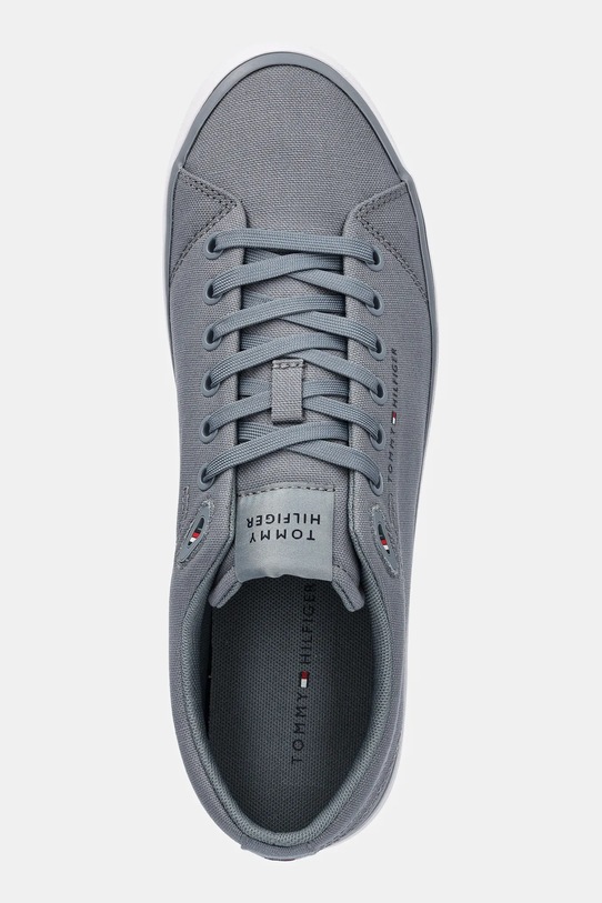 Tenisice Tommy Hilfiger TH HI VULC LOW CORE CANVAS siva FM0FM05396