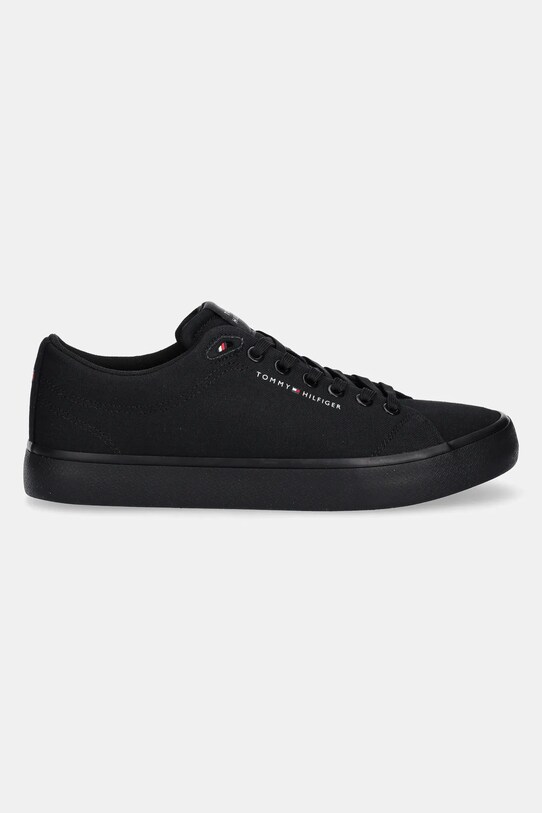 Tommy Hilfiger tenisówki TH HI VULC LOW CORE CANVAS FM0FM05396 czarny SS25