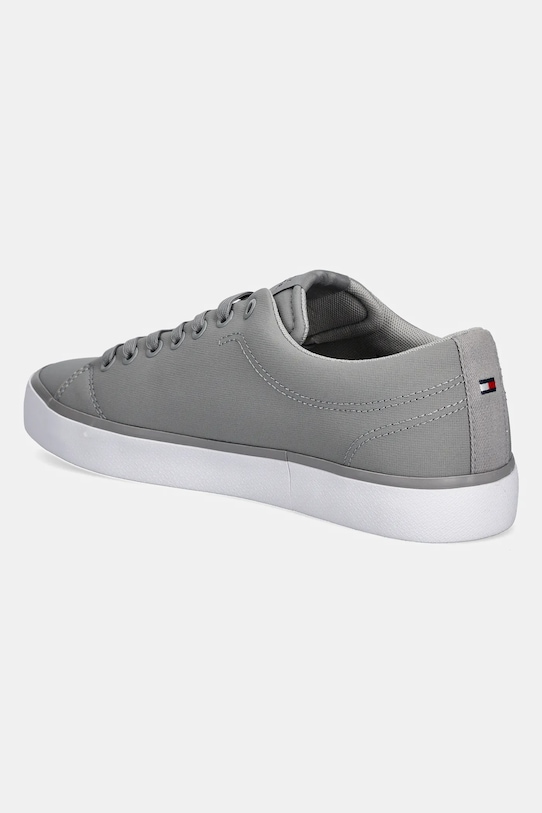 Obuća Tenisice Tommy Hilfiger TH HI VULC LOW CORE STRIPES MESH FM0FM05393 siva