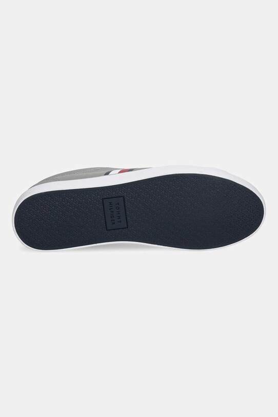Tommy Hilfiger tenisówki TH HI VULC LOW CORE STRIPES MESH FM0FM05393 szary