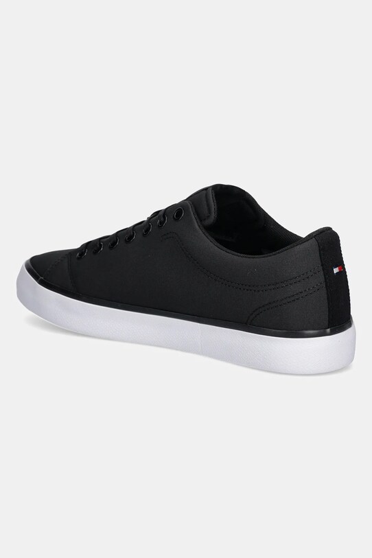 Obuća Tenisice Tommy Hilfiger TH HI VULC LOW CORE STRIPES MESH FM0FM05393 crna