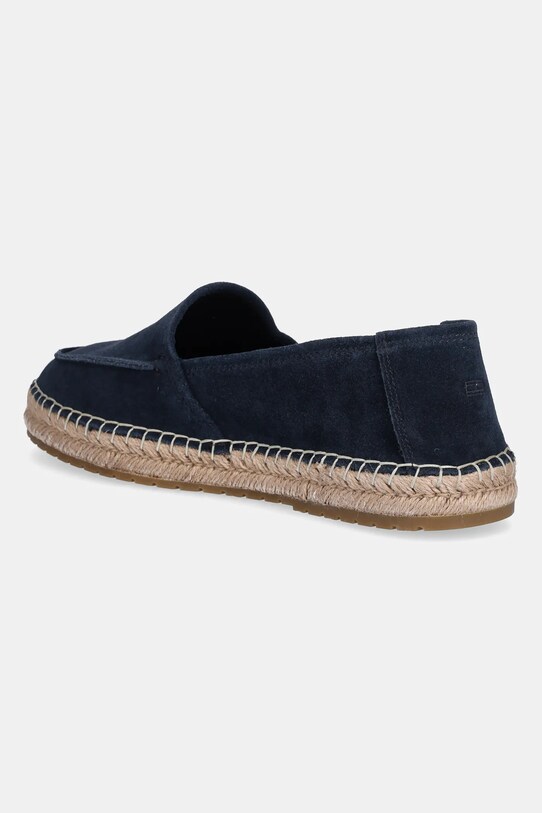 Παπούτσια Εσπαντρίγιες σουέτ Tommy Hilfiger HILFIGER FLEX ESPA SUEDE LOAFER FM0FM05392 σκούρο μπλε