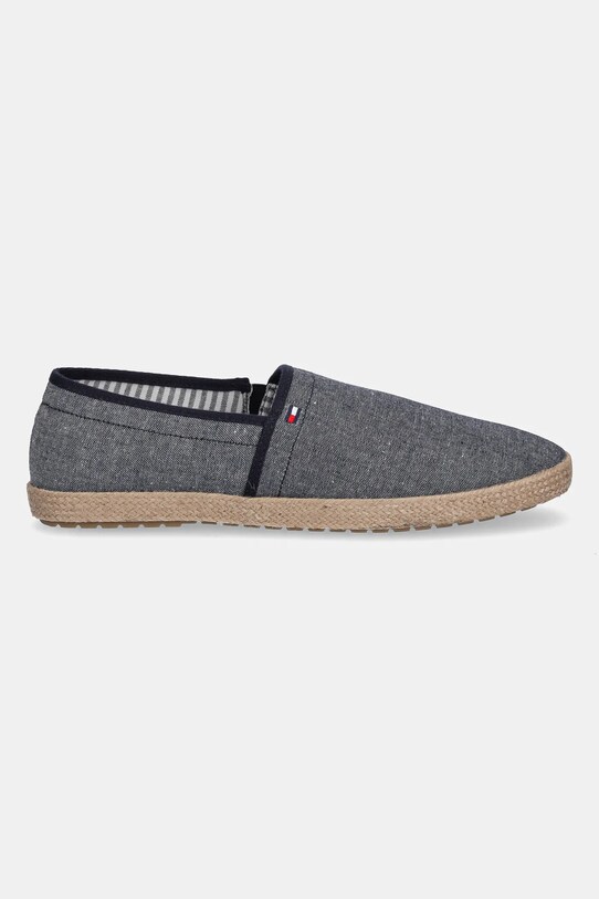 Tommy Hilfiger espadryle HILFIGER CHAMBRAY ESPADRILLE FM0FM05391 granatowy SS25