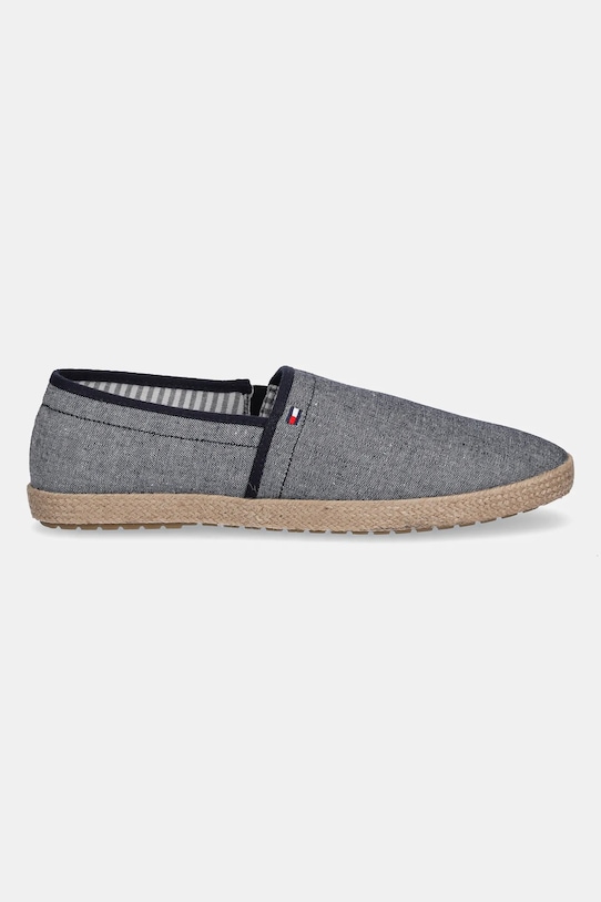 Tommy Hilfiger espadryle HILFIGER CHAMBRAY ESPADRILLE FM0FM05391 granatowy SS25