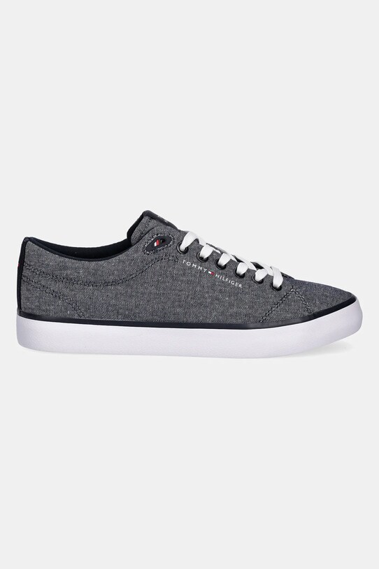 Tommy Hilfiger tenisówki TH HI VULC LOW CORE CHAMBRAY FM0FM05389 granatowy SS25