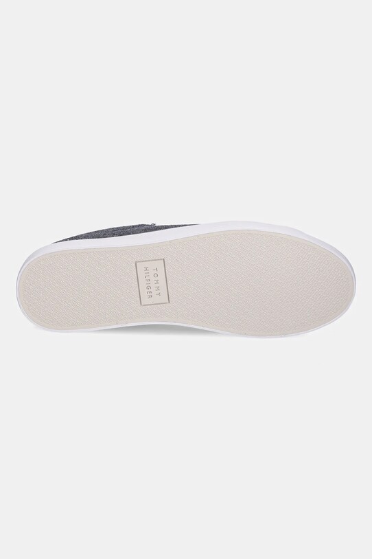 Tommy Hilfiger tenisówki TH HI VULC LOW CORE CHAMBRAY FM0FM05389 granatowy
