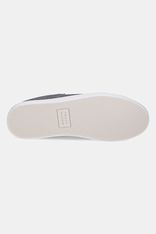 Tenisice Tommy Hilfiger TH HI VULC LOW CORE CHAMBRAY FM0FM05389 mornarsko plava