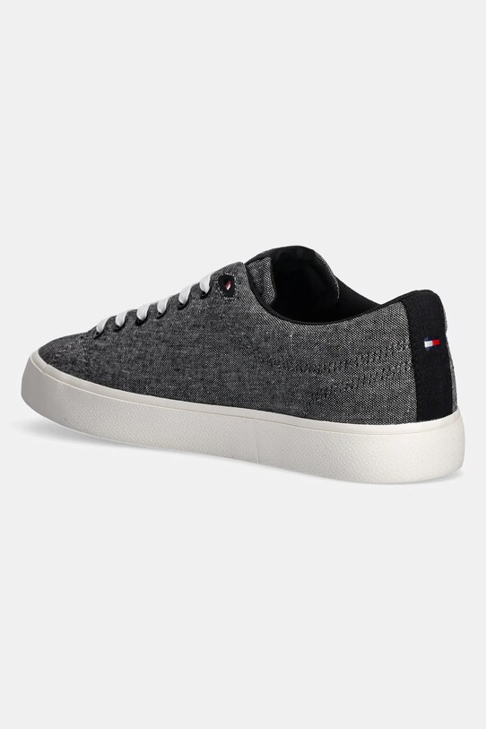 Obuwie Tommy Hilfiger tenisówki TH HI VULC LOW CORE CHAMBRAY FM0FM05389 czarny