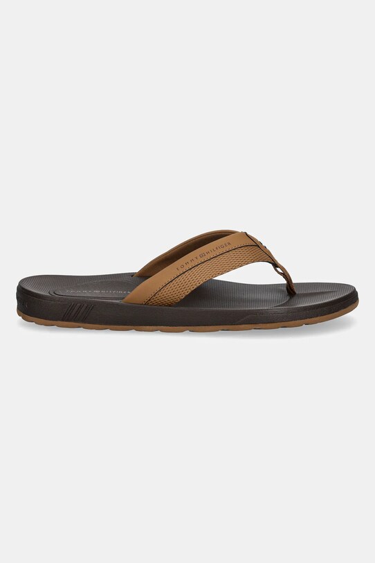 Σαγιονάρες Tommy Hilfiger MOLDED HILFIGER BEACH SANDAL FM0FM05361 μπεζ SS25