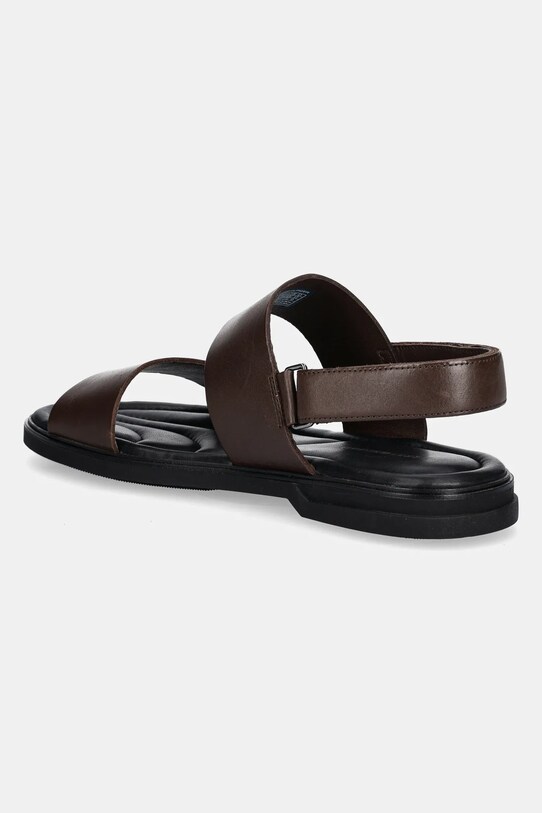 Obuv Kožené sandále Tommy Hilfiger PREMIUM HILFIGER STRAPPY LH SAND FM0FM05356 hnedá