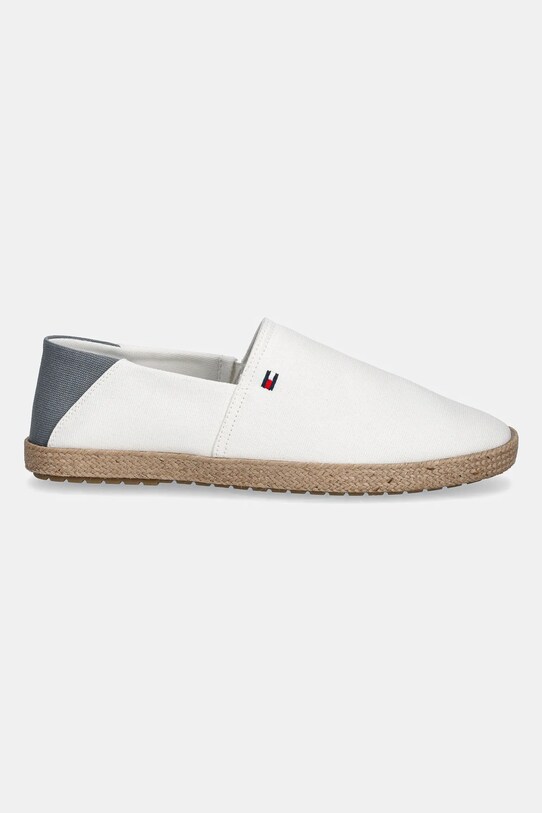 Tommy Hilfiger espadryle HILFIGER ESPADRILLE CORE TEXTILE FM0FM05353 biały SS25