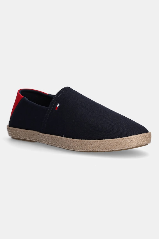 Espadrilky Tommy Hilfiger HILFIGER ESPADRILLE CORE TEXTILE námořnická modř FM0FM05353
